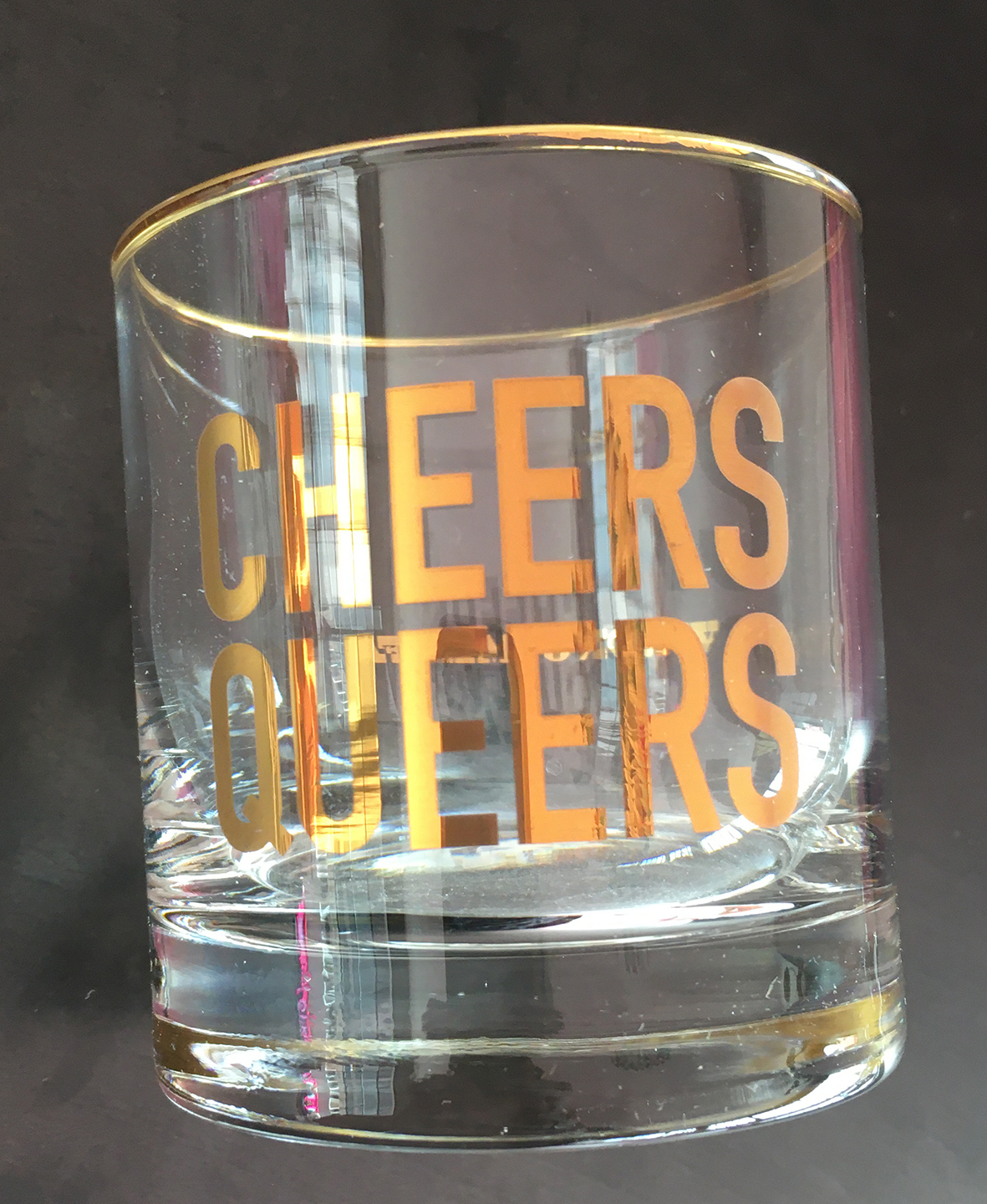 WRONG'S CHEERS QUEERS GLASSES
