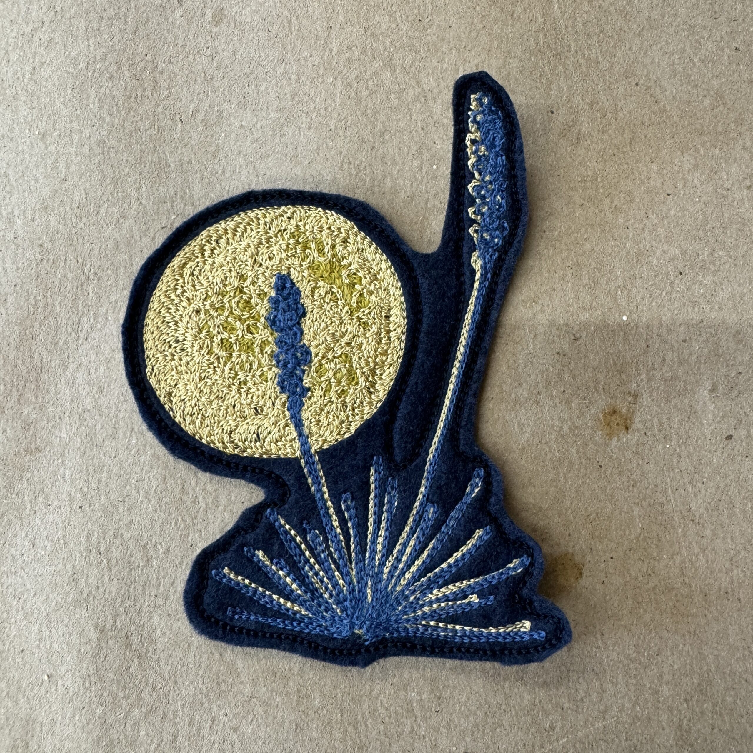 Dana Falconberry Chainstich Desert Patch Agave - Image 2