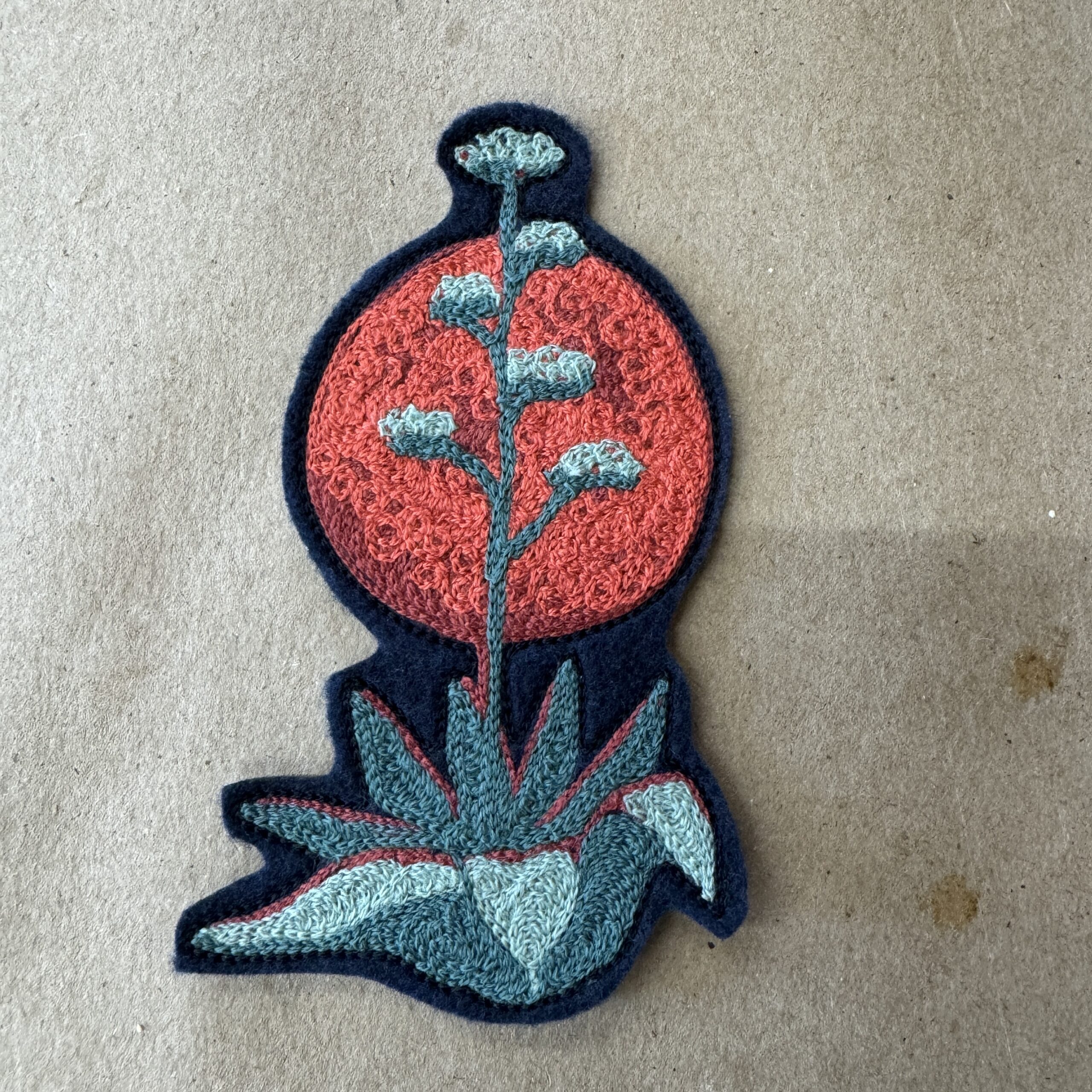 Dana Falconberry Chainstich Desert Patch Agave - Image 4